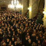 24-25.12.2014 Kielce. Pasterka w katedrze / Wojciech Habdas / Radio Kielce