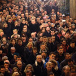 24-25.12.2014 Kielce. Pasterka w katedrze / Wojciech Habdas / Radio Kielce