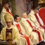 24-25.12.2014 Kielce. Pasterka w katedrze. Nabożeństwu przewodniczył biskup Jan Piotrowski / Wojciech Habdas / Radio Kielce