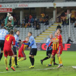 12.12.2014 Kielce. Fragment meczu TMobile Ekstraklasy Korona Kielce - Cracovia. / Wojciech Habdas / Radio Kielce