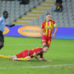 12.12.2014 Kielce. Fragment meczu TMobile Ekstraklasy Korona Kielce - Cracovia. / Wojciech Habdas / Radio Kielce