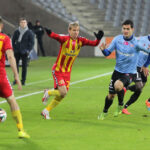 12.12.2014 Kielce. Fragment meczu TMobile Ekstraklasy Korona Kielce - Cracovia. / Wojciech Habdas / Radio Kielce