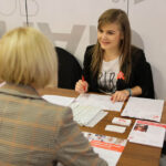 13.12.2014 Kielce. Trwa dwudniowa akcja pod nazwą „Dzień Dawcy Szpiku - Pomóż Misi i innym”. / Wojciech Habdas / Radio Kielce