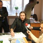 15.12.2014 Prezentacja koncepcji zbiornika retencyjnego w dzielnicy Białogon / Stanisław Blinstrub / Radio Kielce