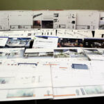 Konkurs na przystanki autobusowe. Podczas konferencji zaprezentowano wszystkie propozycje konkursowe. / rep. Wojciech Habdas / Radio Kielce