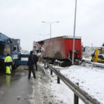 Wypadek na ulicy Ściegiennego / Piotr Michalski / Radio Kielce