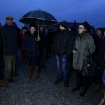 Protest przed kościołem w Gowarczowie (12 stycznia 2014) / Wojciech Habdas / Radio Kielce