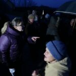 Protest przed kościołem w Gowarczowie (12 stycznia 2014) / Wojciech Habdas / Radio Kielce