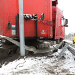 Wypadek na ulicy Ściegiennego / Piotr Michalski / Radio Kielce