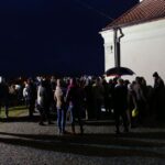 Protest przed kościołem w Gowarczowie (12 stycznia 2014) / Wojciech Habdas / Radio Kielce