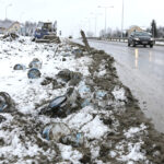 Wypadek na ulicy Ściegiennego / Piotr Michalski / Radio Kielce