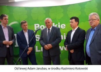 Konwencja PSL, Adam Jarubas, Kazimierz Kotowski / Radio Kielce