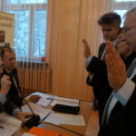 Sesja Rady Gminy w Zagnańsku. Posłowie PiS przerywają obrady / Marlena Płaska / Radio Kielce