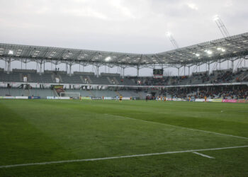 12.04.2014. Mecz Korona Kielce - Cracovia Kraków / Wojciech Habdas / Radio Kielce