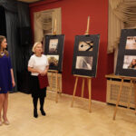 30.1.2015 Kielce. Wystawa Moniki Tokarczyk "Marionetki nieświadomości" w DK Zameczek. / Wojciech Habdas / Radio Kielce