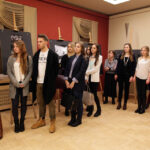 30.1.2015 Kielce. Wystawa Moniki Tokarczyk "Marionetki nieświadomości" w DK Zameczek. / Wojciech Habdas / Radio Kielce