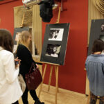 30.1.2015 Kielce. Wystawa Moniki Tokarczyk "Marionetki nieświadomości" w DK Zameczek. / Wojciech Habdas / Radio Kielce