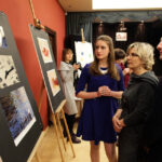 30.1.2015 Kielce. Wystawa Moniki Tokarczyk "Marionetki nieświadomości" w DK Zameczek. / Wojciech Habdas / Radio Kielce