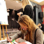 30.1.2015 Kielce. Wystawa Moniki Tokarczyk "Marionetki nieświadomości" w DK Zameczek. / Wojciech Habdas / Radio Kielce