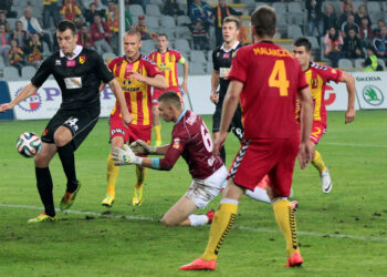 7. kolejka T-Mobile Ekstraklasy: Korona Kielce - Jagiellonia Białystok / Krzysztof Żołądek / Radio Kielce