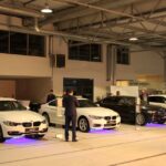 15.1.2015 Kielce. W Kielcach otwarty został pierwszy w województwie świętokrzyskim autoryzowany salon sprzedaży oraz serwis samochodów i motocykli marki BMW. / Robert Felczak / Radio Kielce