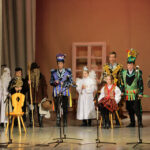 6.1.2015 Kielce. Przegląd Zespołów Kolędniczych w WDK. Herody z Mąchocic Scholasterii. / Wojciech Habdas / Radio Kielce