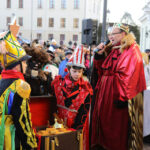 Ulicami Kielc przeszły orszaki królewskie. / Wojciech Habdas / Radio Kielce