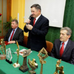 9.1.2015 Kielce. Jan Gierada pożegnał się dziś z pracownikami Wojewódzkiego Szpitala Zespolonego w Kielcach. / Wojciech Habdas / Radio Kielce