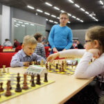 17.1.2015 Kielce. Blisko 90 zawodniczek i zawodników bierze udział w Międzynarodowym Turnieju Szachowym  o Grand Prix Gór Świętokrzyskich, który odbywa się w Centrum Kongresowym Targów Kielce. / Wojciech Habdas / Radio Kielce