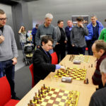 17.1.2015 Kielce. Blisko 90 zawodniczek i zawodników bierze udział w Międzynarodowym Turnieju Szachowym  o Grand Prix Gór Świętokrzyskich, który odbywa się w Centrum Kongresowym Targów Kielce. / Wojciech Habdas / Radio Kielce