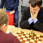 17.1.2015 Kielce. Blisko 90 zawodniczek i zawodników bierze udział w Międzynarodowym Turnieju Szachowym  o Grand Prix Gór Świętokrzyskich, który odbywa się w Centrum Kongresowym Targów Kielce. / Wojciech Habdas / Radio Kielce