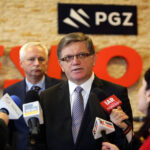 Sekretarz Stanu w Ministerstwie Obrony Narodowej podczas konferencji prasowej. / Wojciech Habdas / Radio Kielce