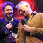 31.01.2015 Muzyczne Nagrody Radia Kielce w Galerii Korona - Andrzej Piaseczny i Simon Toulson-Clarke z zespołu Red Box / Stanisław Blinstrub / Radio Kielce