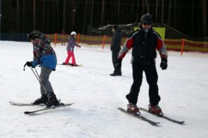 03.01.2014 Narty w Kielcach - skok na Stadionie / Stanisław Blinstrub / Radio Kielce