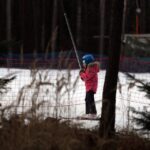 03.01.2014 Narty w Kielcach - skok na Stadionie / Stanisław Blinstrub / Radio Kielce