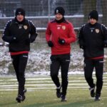 08.01.2015 Pierwszy w 2015 roku trening Korony Kielce / Stanisław Blinstrub / Radio Kielce