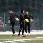 08.01.2015 Pierwszy w 2015 roku trening Korony Kielce / Stanisław Blinstrub / Radio Kielce