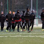 08.01.2015 Pierwszy w 2015 roku trening Korony Kielce / Stanisław Blinstrub / Radio Kielce