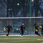 08.01.2015 Pierwszy w 2015 roku trening Korony Kielce / Stanisław Blinstrub / Radio Kielce