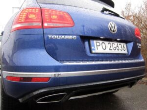 W polskich salonach Volkswagena można już kupić terenowo-rekreacyjny model Touareg po tak zwanym liftingu. / Robert Felczak / Radio Kielce