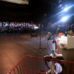 11.01.2014 WOŚP finałowa licytacja w KCK / Krzysztof Żołądek / Radio Kielce