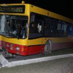 13.01.2015 Wypadek autobusu MPK na ulicy Tarnowskiej / Stanisław Blinstrub / Radio Kielce
