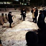 27.01.2015 Przy pomniku Menora wspomniano wyzwolenie obozu Auschwitz / Radio Kielce