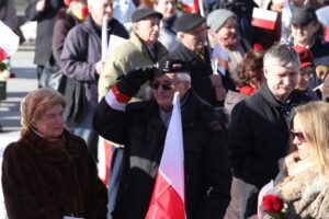 Marsz w obronie demokracji przeszedł ulicami Kielc (14 lutego 2015 r.) / Radio Kielce