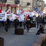 Marsz w obronie demokracji przeszedł ulicami Kielc (14 lutego 2015 r.) / Radio Kielce