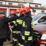 Przekazanie nowych pojazdów Państwowej Straży Pożarnej (12 lutego 2015 r.) / Piotr Michalski / Radio Kielce