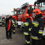 Przekazanie nowych pojazdów Państwowej Straży Pożarnej (12 lutego 2015 r.) / Piotr Michalski / Radio Kielce