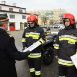 Przekazanie nowych pojazdów Państwowej Straży Pożarnej (12 lutego 2015 r.) / Piotr Michalski / Radio Kielce