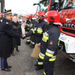 Przekazanie nowych pojazdów Państwowej Straży Pożarnej (12 lutego 2015 r.) / Piotr Michalski / Radio Kielce