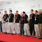 Powitanie polskich piłkarzy ręcznych na lotnisku Chopina w Warszawie (2 lutego 2015) / Wojciech Habdas / Radio Kielce